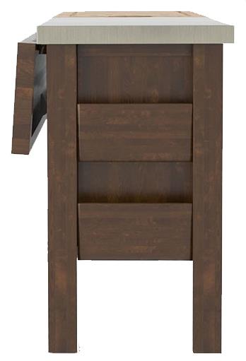 Canadel Gourmet ISL04836NA19AT4 Transitional Customizable Kitchen